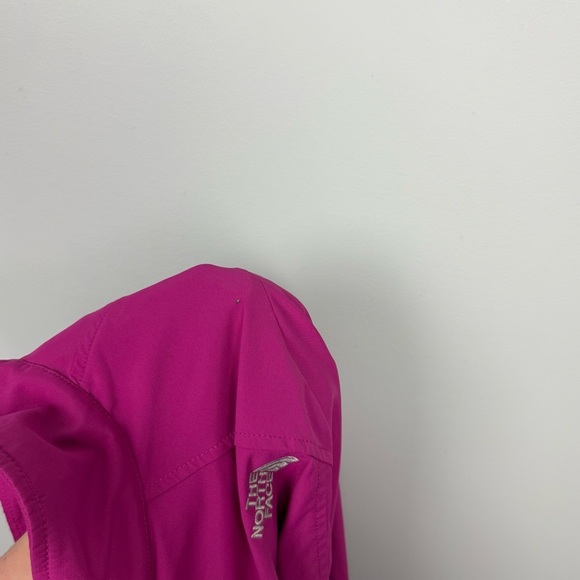 The North Face TNF Apex Waterproof Fleece Lined Pink Jacket Size 14/16 - Picture 7 of 7